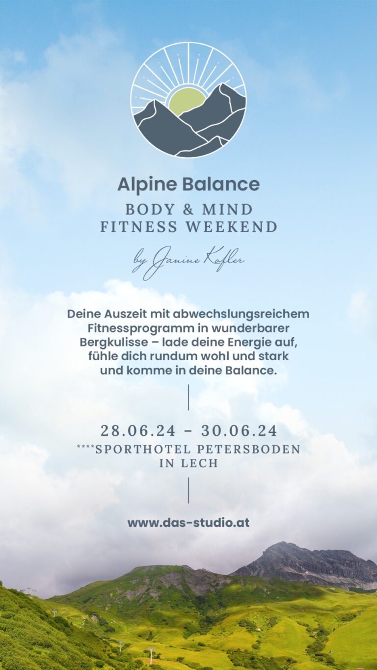 Alpine Balance Body&Mind Fitness Weekend